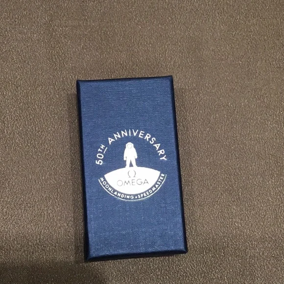 Omega 50th Anniversary Moonlanding Speedmaster Tie Pin - Picture 2 of 2